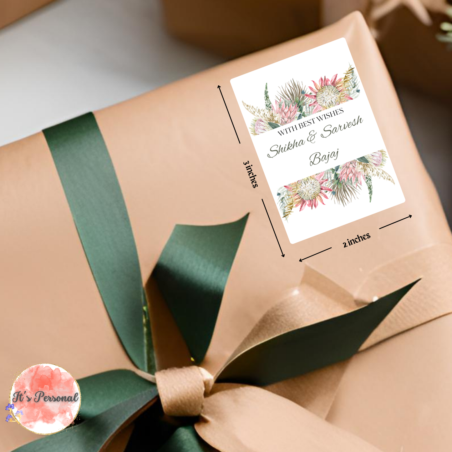 PAMPAS LINES - GIFT TAGS (Pack of 25)