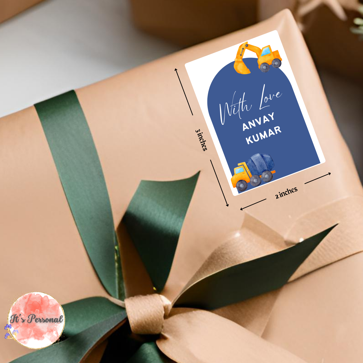 CONSTRUCTION - GIFT TAGS (Pack of 25)