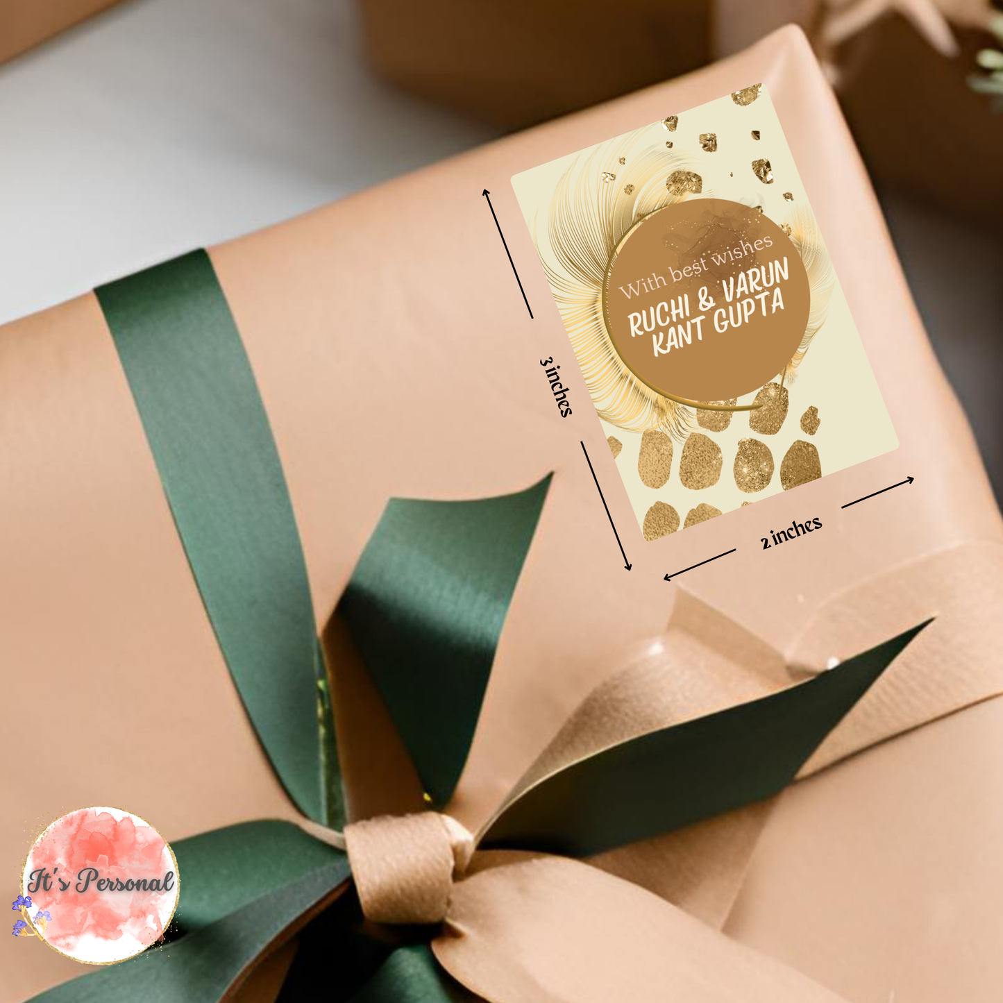 GOLDEN BEAUTY - GIFT TAGS (Pack of 25)