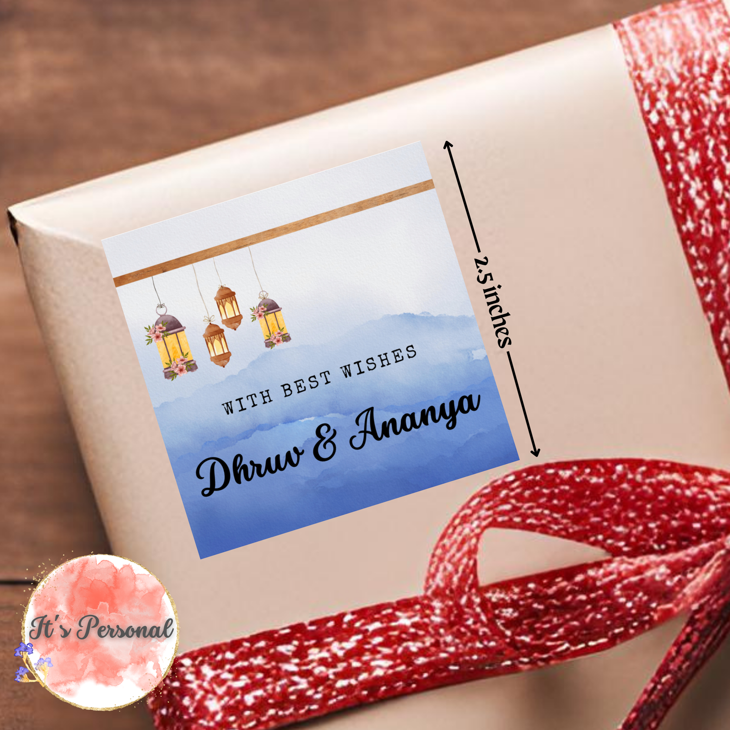 LANTERNS - GIFT TAGS (Pack of 25)