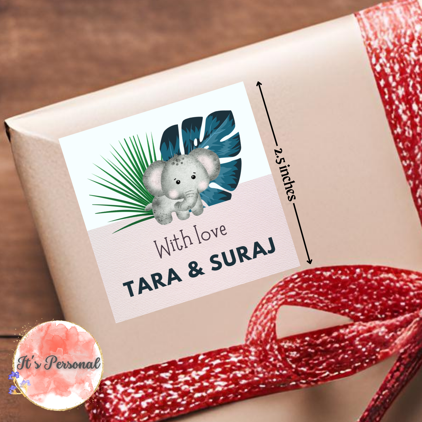 BABY ELEPHANT - GIFT TAGS (Pack of 25)