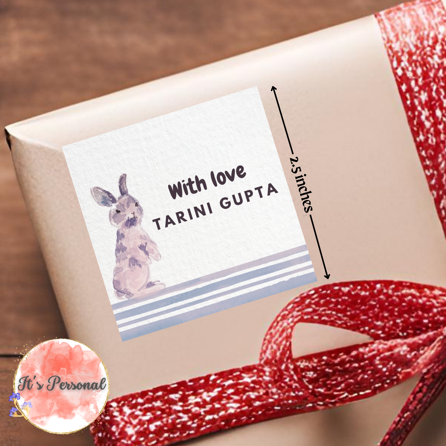 WANDERING RABBIT - GIFT TAGS (Pack of 25)