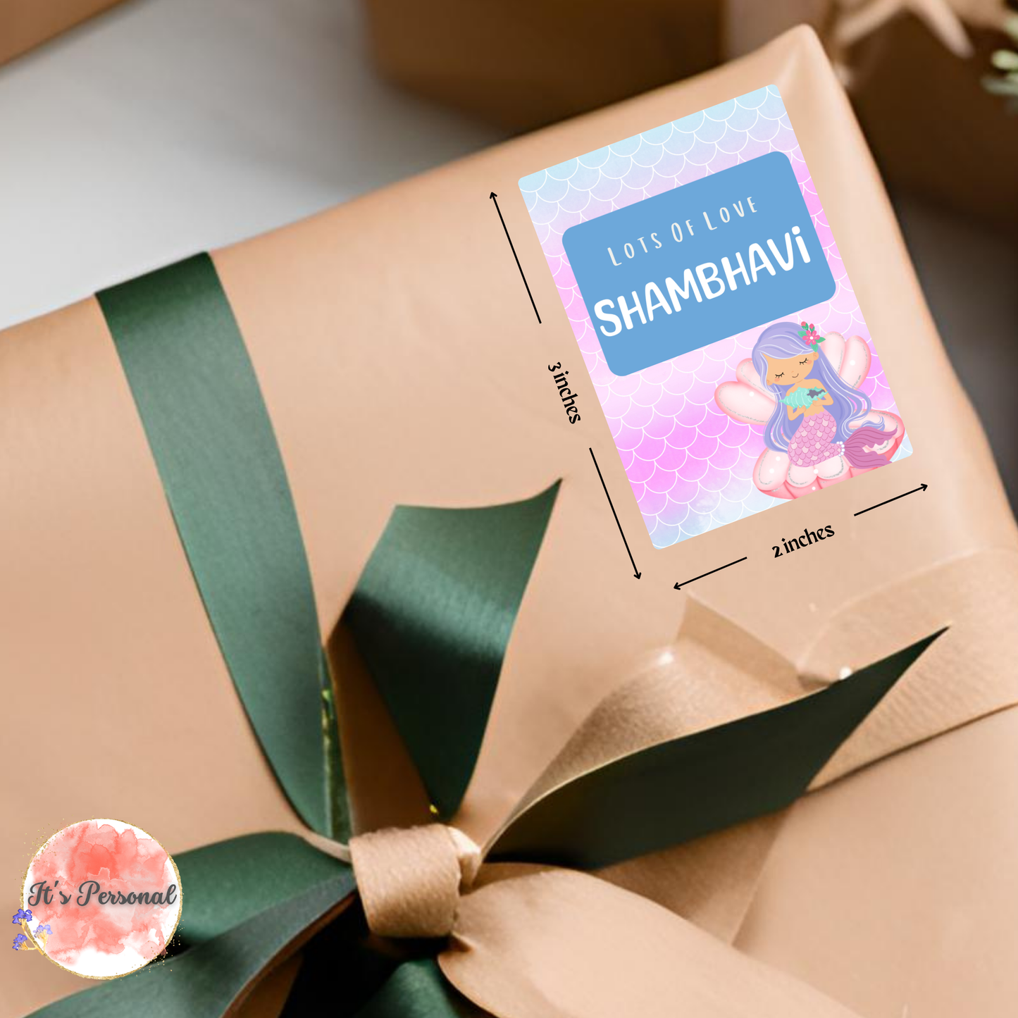 MERMAID TREASURE - GIFT TAGS (Pack of 25)