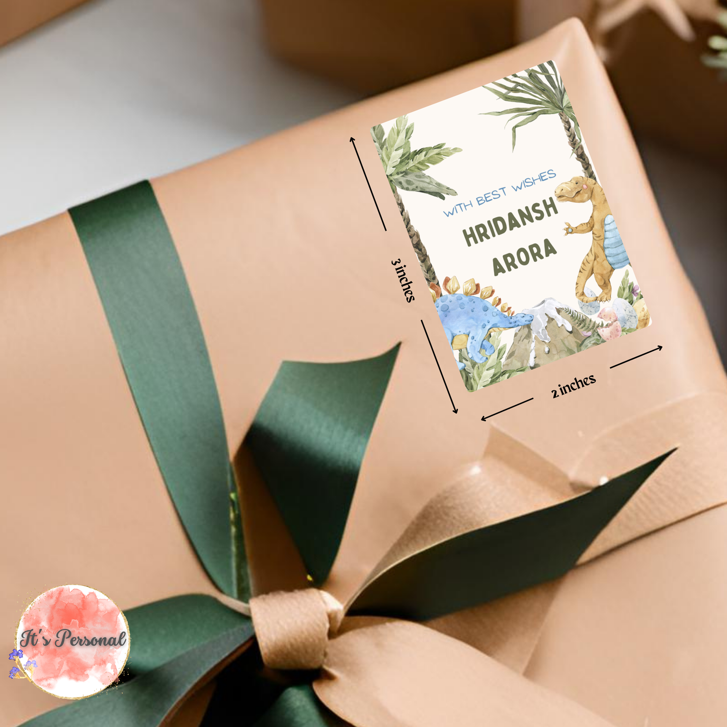 DINOSAUR JUNGLE - GIFT TAGS (Pack of 25)