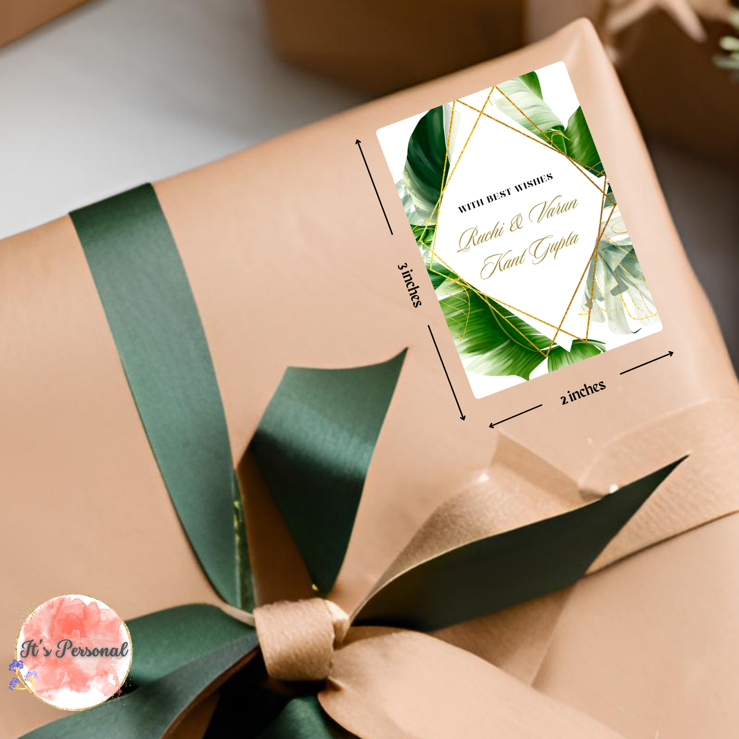 HAZY LEAVES - GIFT TAGS (Pack of 25)