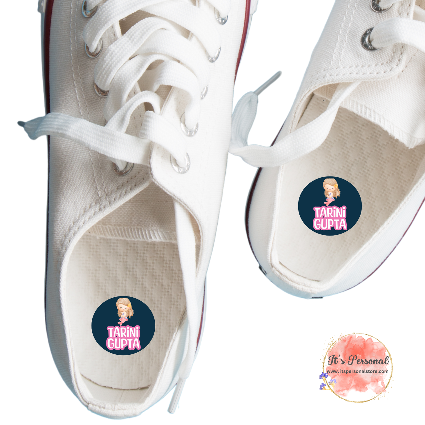 MERMAID - 3D WATERPROOF LABELS (Pack of 88)