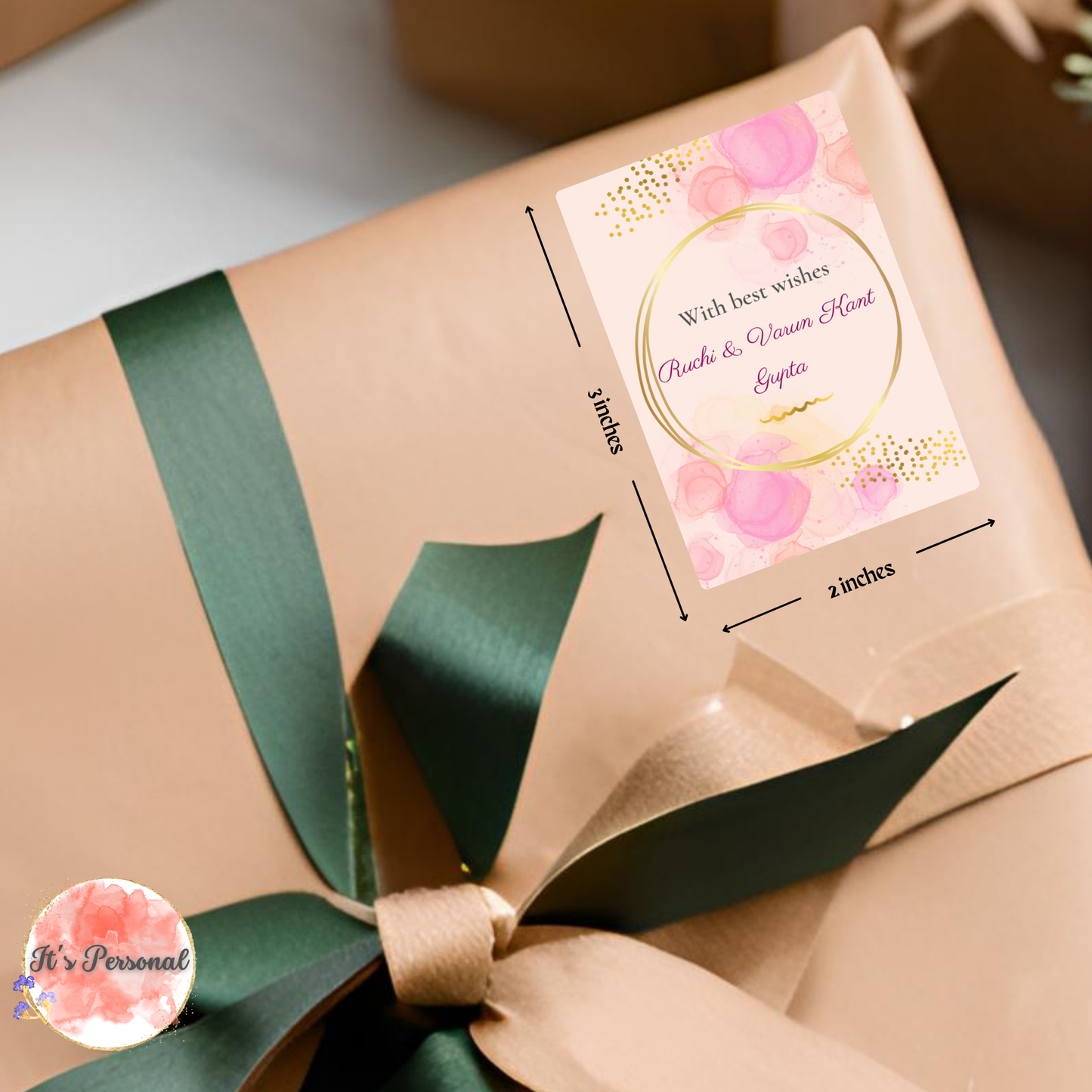 PINK SPOTS - GIFT TAGS (Pack of 25)