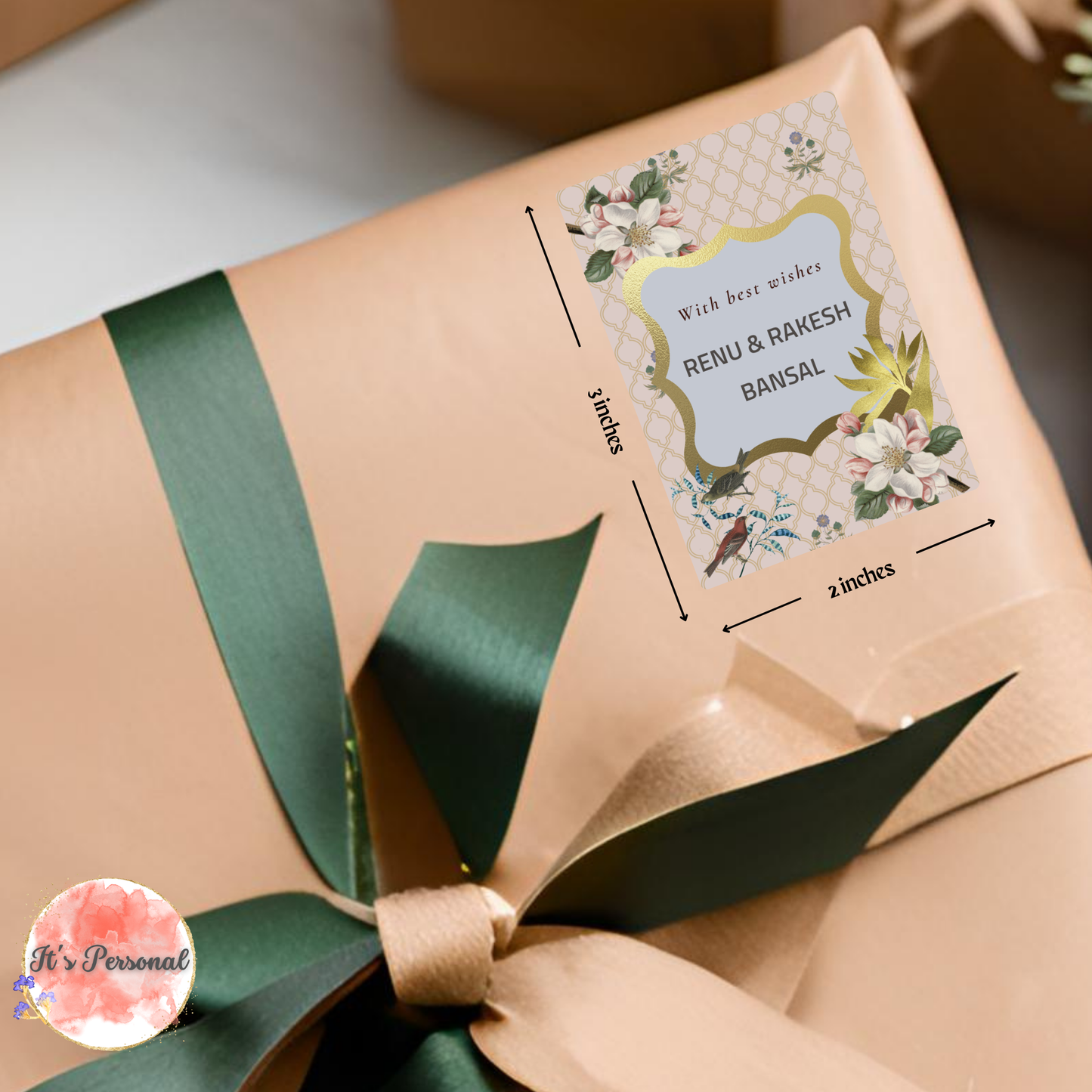 THE TRADITIONAL TOUCH - GIFT TAGS (Pack of 25)