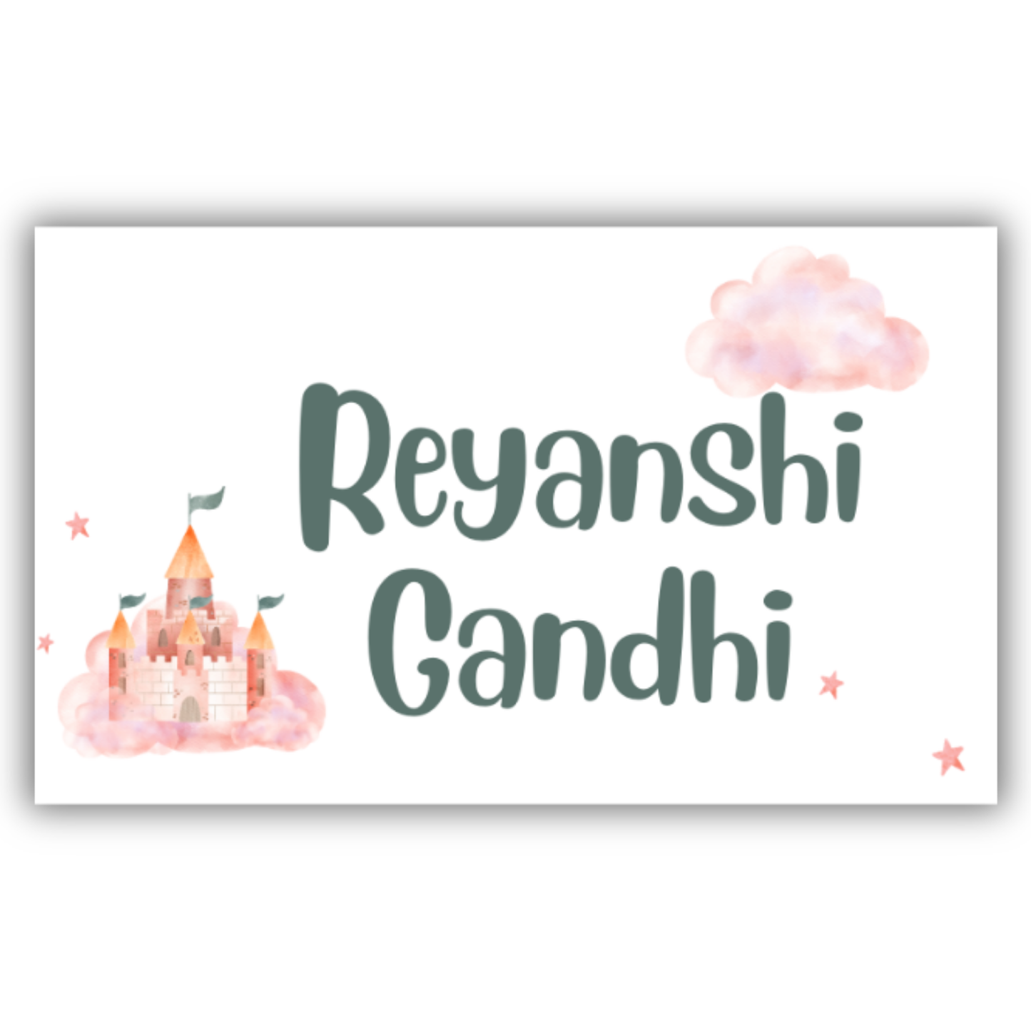CASTLES IN THE AIR - WATERPROOF LABELS (Pack of 20)