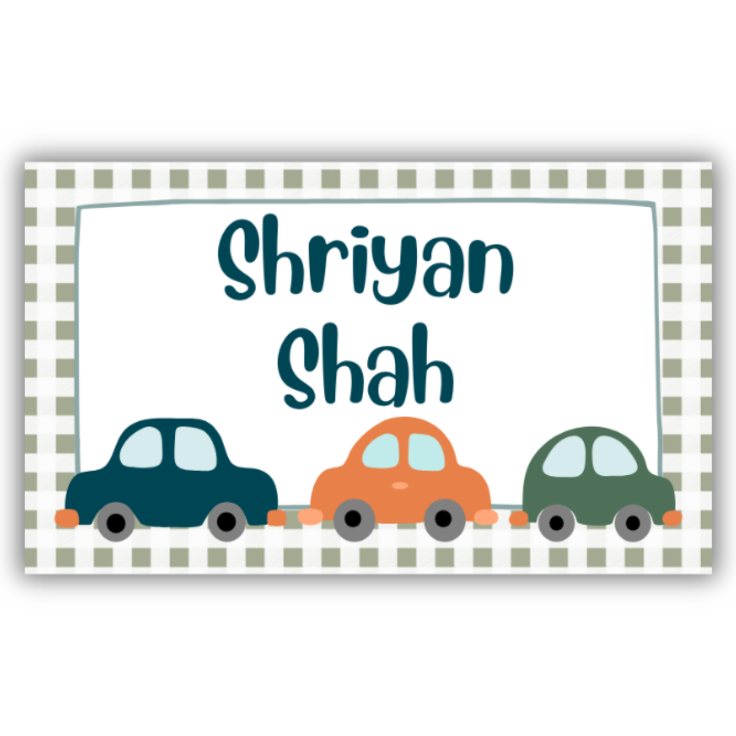 TRAFFIC JAM - WATERPROOF LABELS (Pack of 20)