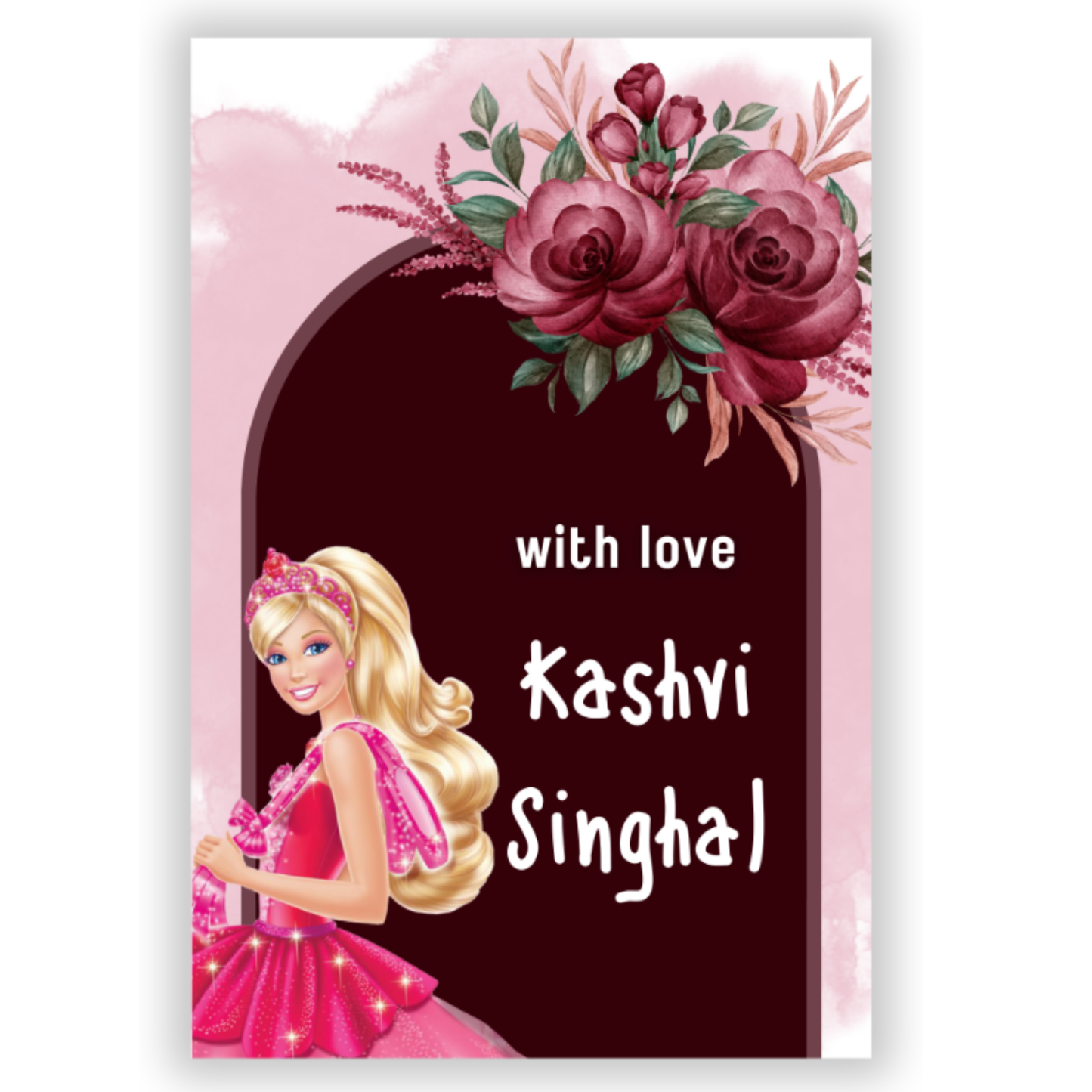 PINK PRINCESS - GIFT TAGS (Pack of 30)