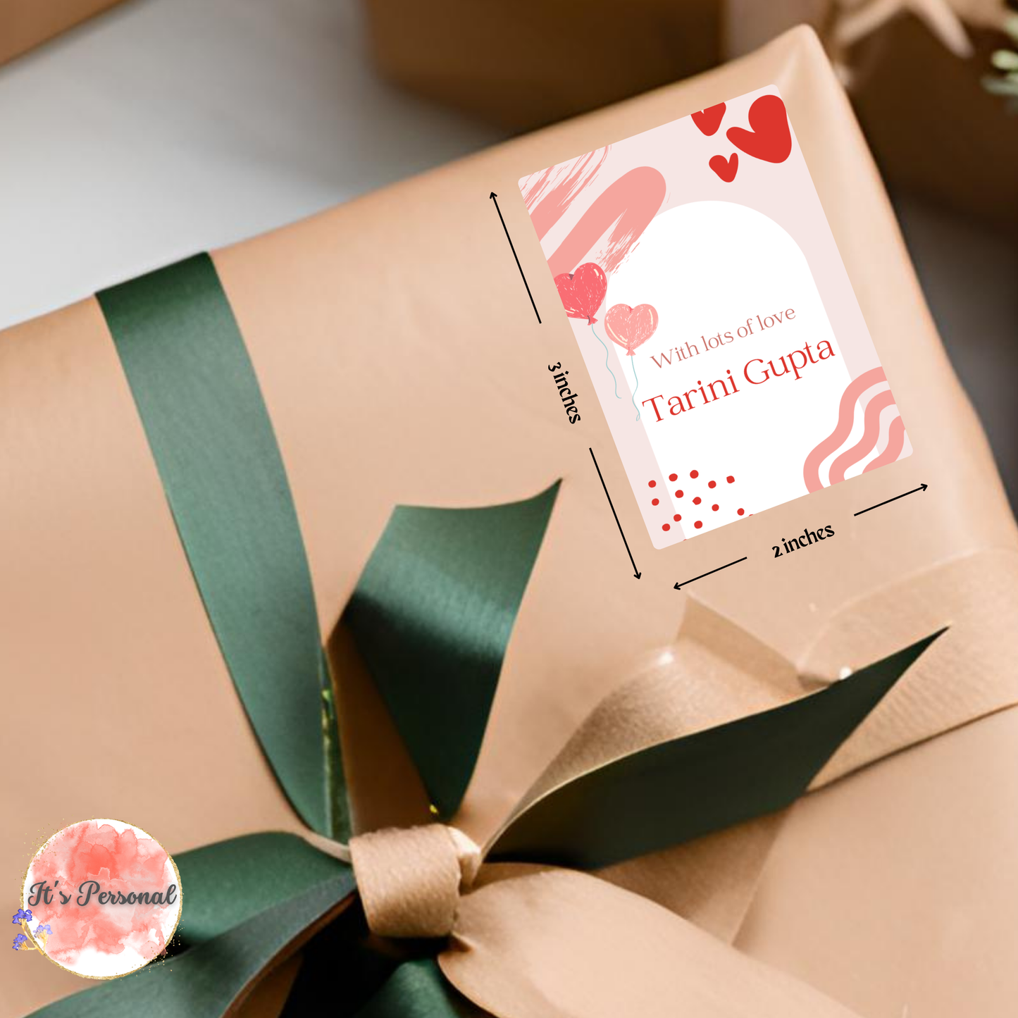 ALL HEARTS - GIFT TAGS (Pack of 25)