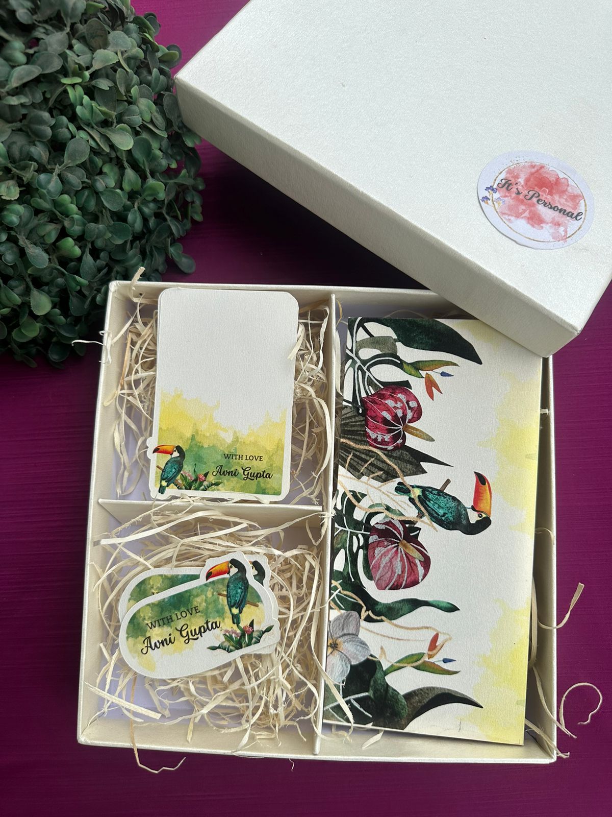 TROPICAL TOUCAN - LUXURIOUS BOX