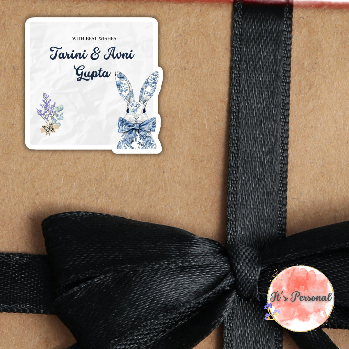BLUEBELL BUNNY - PREMIUM GIFT TAGS (Pack of 20)