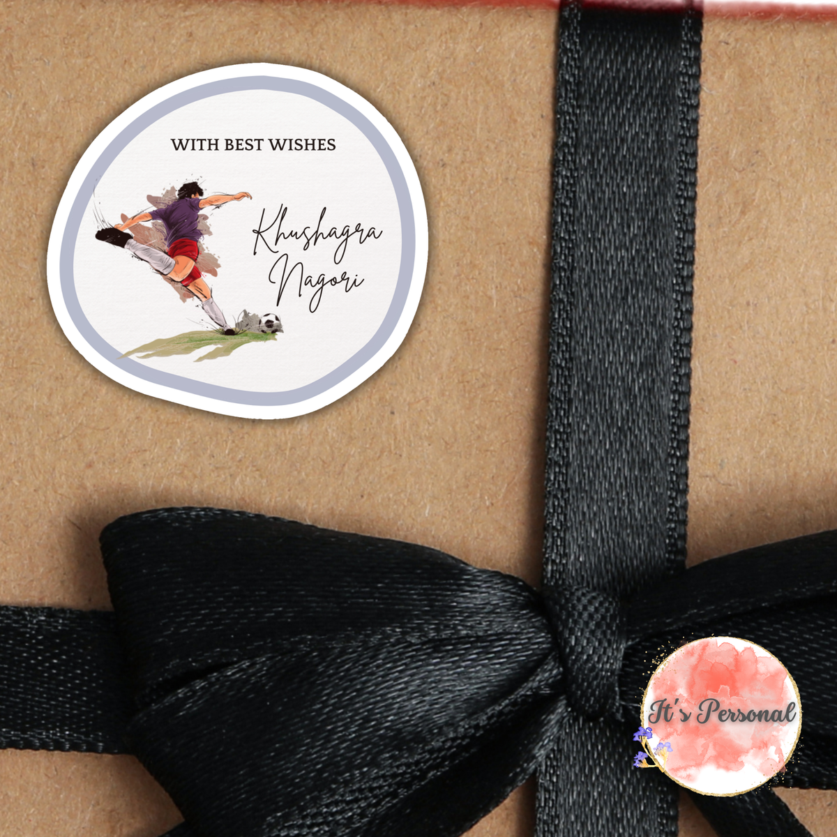 FOOTBALL ACTION - PREMIUM GIFT TAGS (Pack of 20)