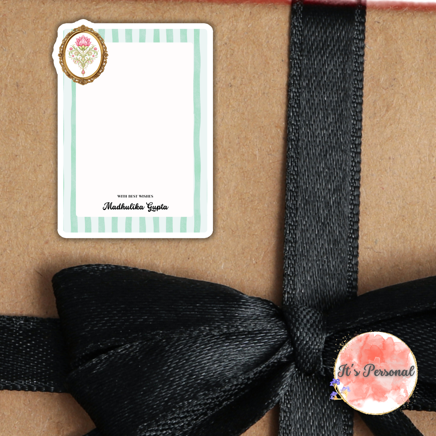LOTUS ROYALE GIFT NOTECARD (Pack of 10)