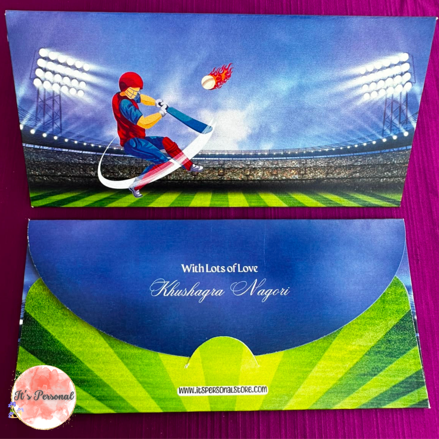 CRICKET - MONEY ENVELOPES