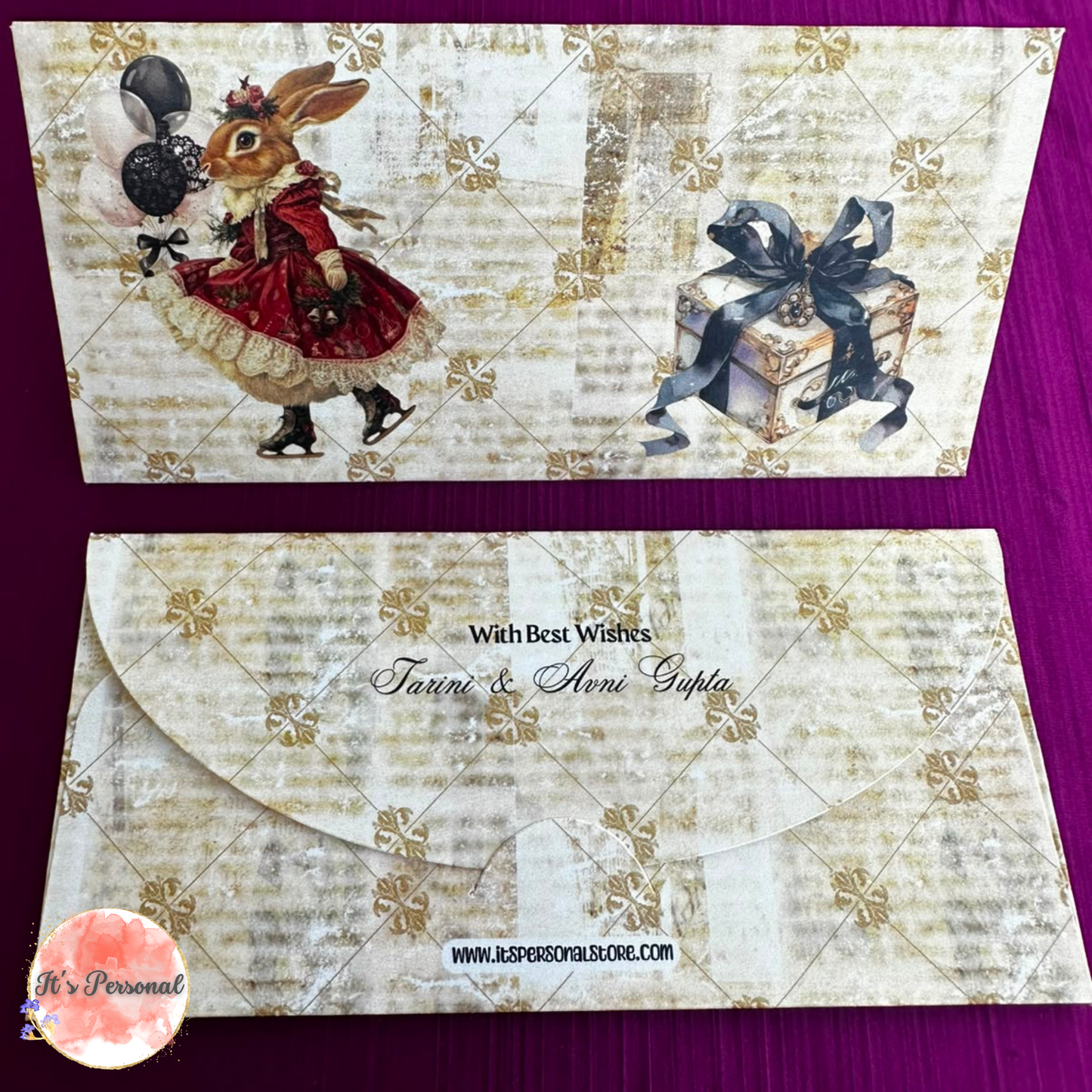 THE GIFTING BUNNY - MONEY ENVELOPES