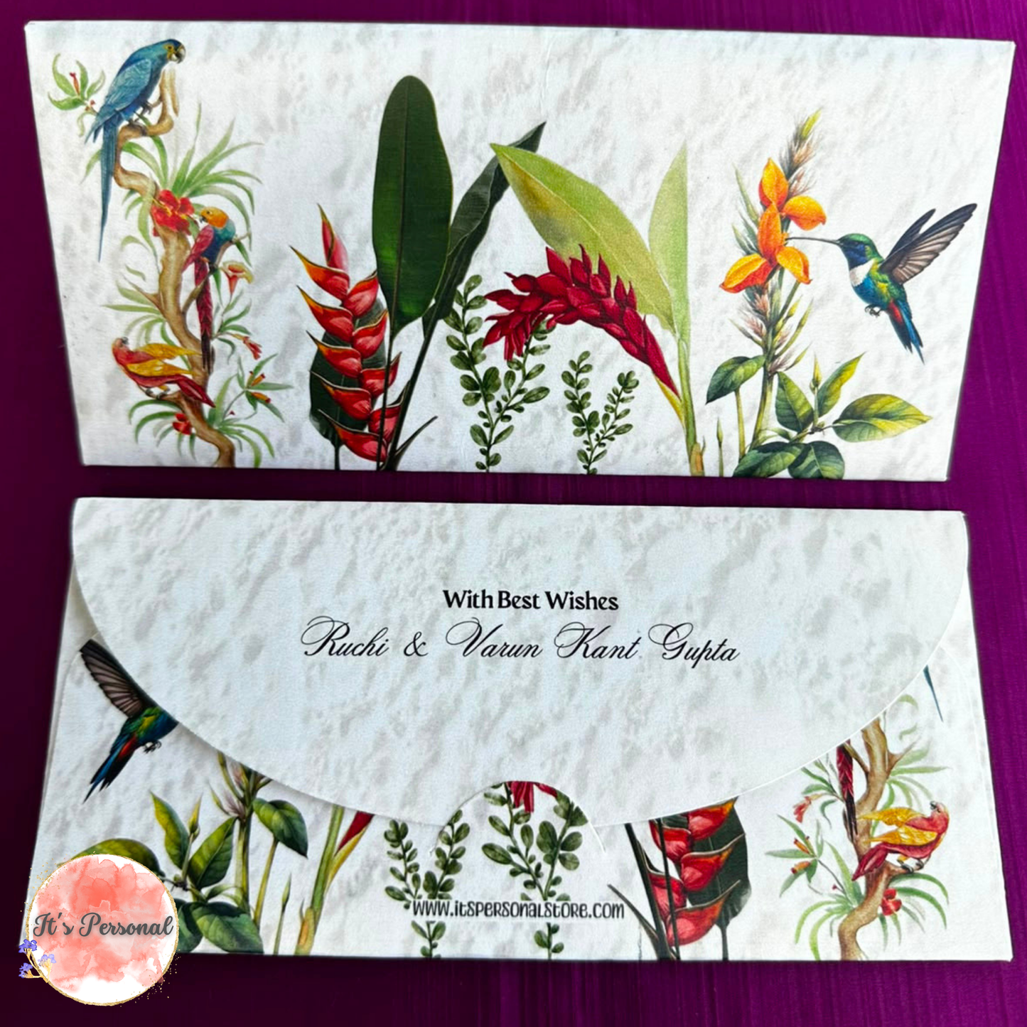 BIRD OF PARADISE - MONEY ENVELOPES