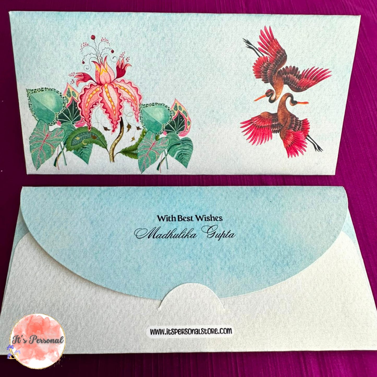 HARMONY WITH BIRDS - MONEY ENVELOPES