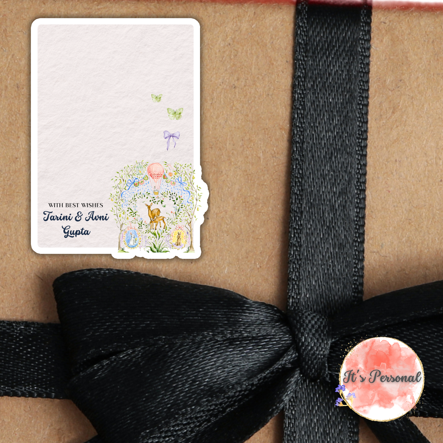 WONDERLAND ANIMALS - GIFT NOTECARD (Pack of 10)