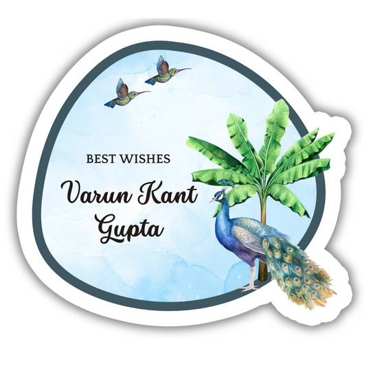PICHWAI PEACOCK - PREMIUM GIFT TAGS (Pack of 20)