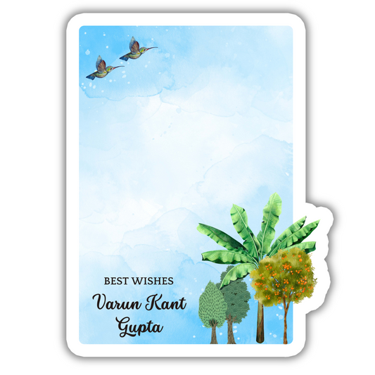 PICHWAI PEACOCK - GIFT NOTECARD (Pack of 10)