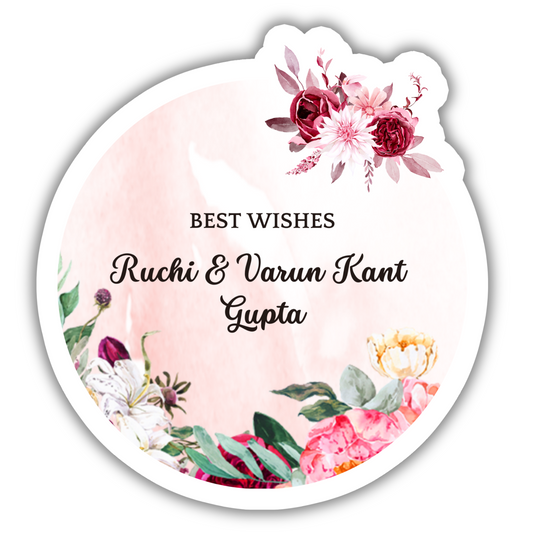 MINIMAL MAROON - PREMIUM GIFT TAGS (Pack of 20)