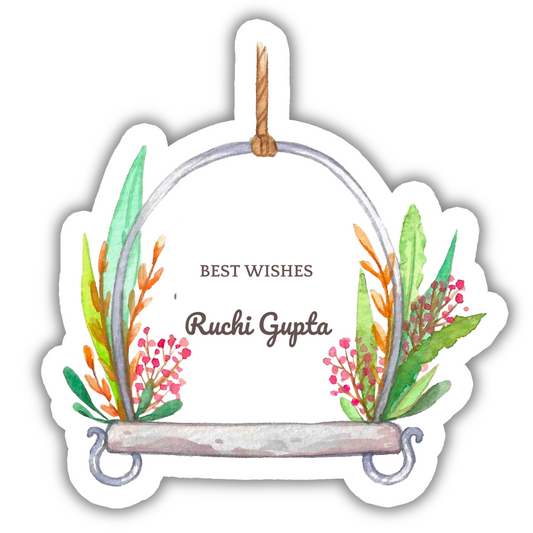 FLORAL SWING - PREMIUM GIFT TAGS (Pack of 20)