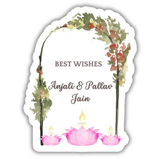 FESTIVE CANDLES - PREMIUM GIFT TAGS (Pack of 20)