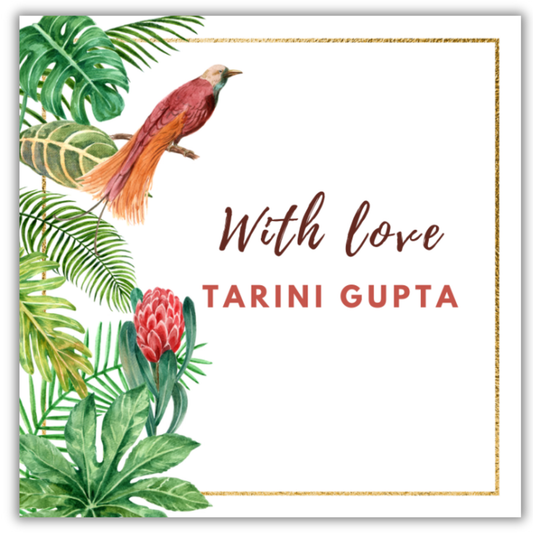 TROPICAL - GIFT TAGS (Pack of 30)
