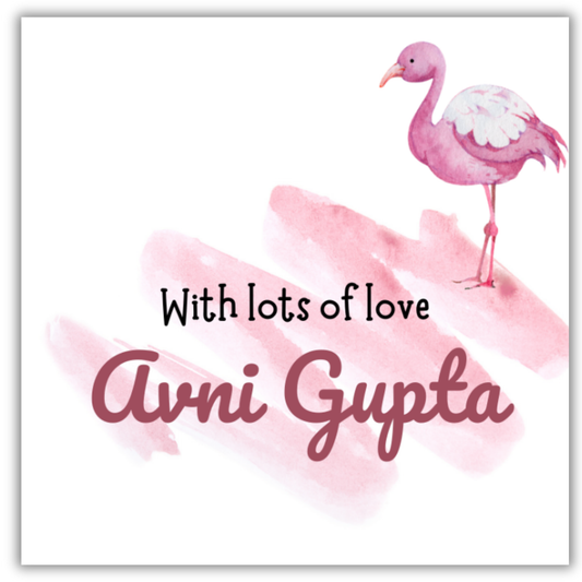 PINK FLAMINGO - GIFT TAGS (Pack of 30)