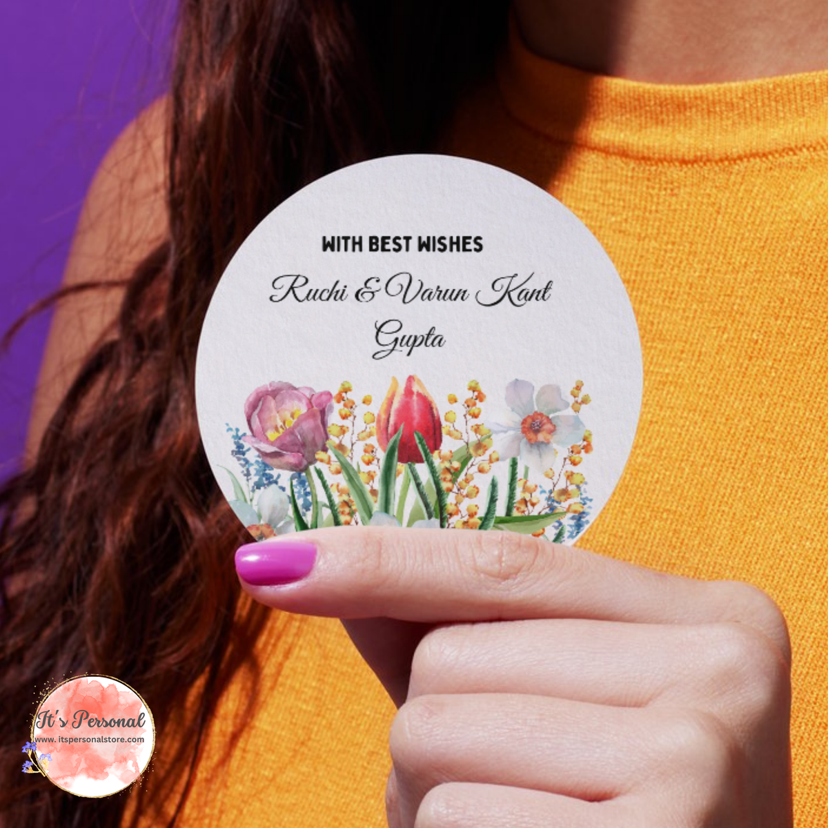 TULIP GARDEN - GIFT STICKERS (Pack of 24)
