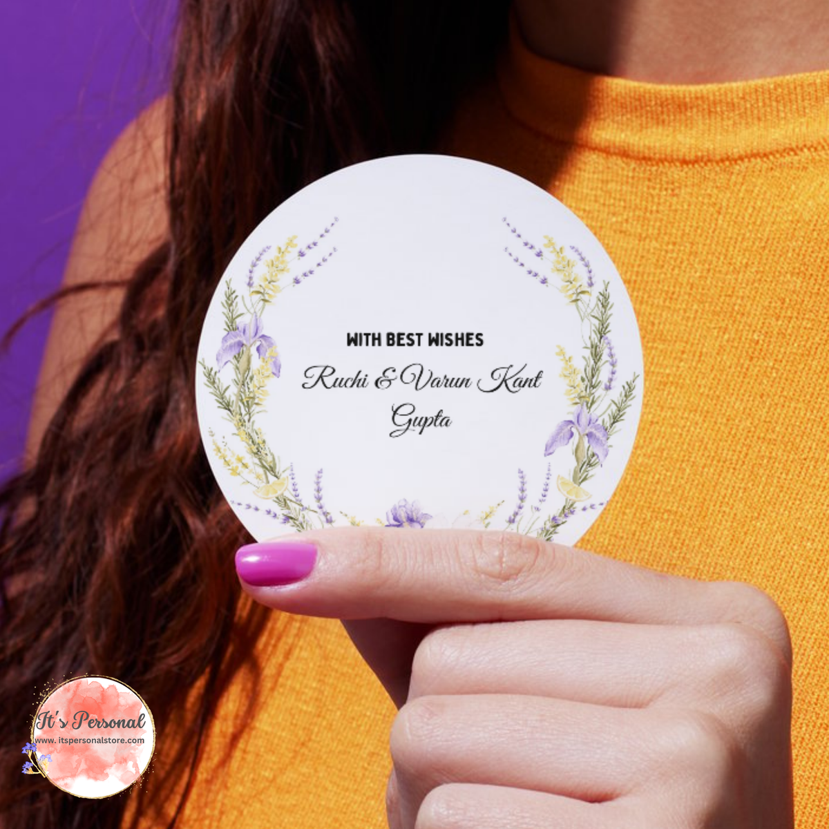 LAVENDAR GARDEN - GIFT STICKERS (Pack of 24)