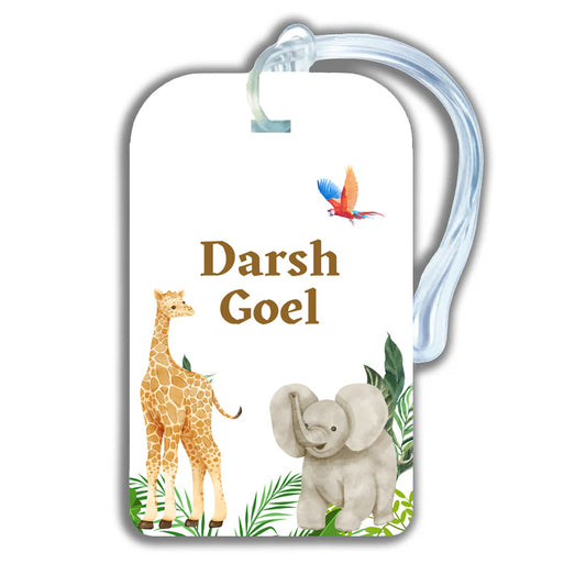 JUNGLE SAFARI - LUGGAGE TAG