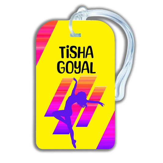 FREE DANCE - LUGGAGE TAG