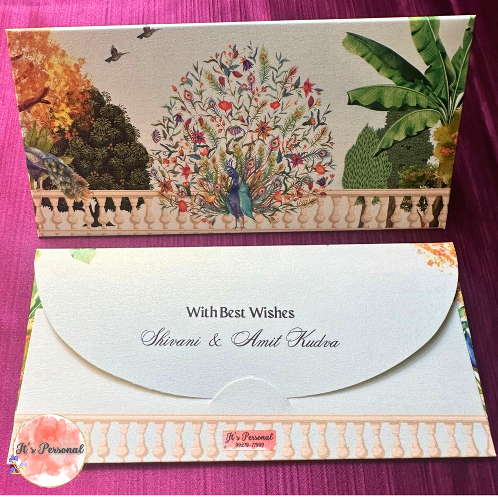 PICHWAI PEACOCK - MONEY ENVELOPES – It's Personal