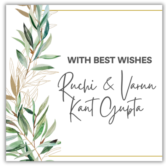 GREEN LEAVES - GIFT TAGS (Pack of 30)