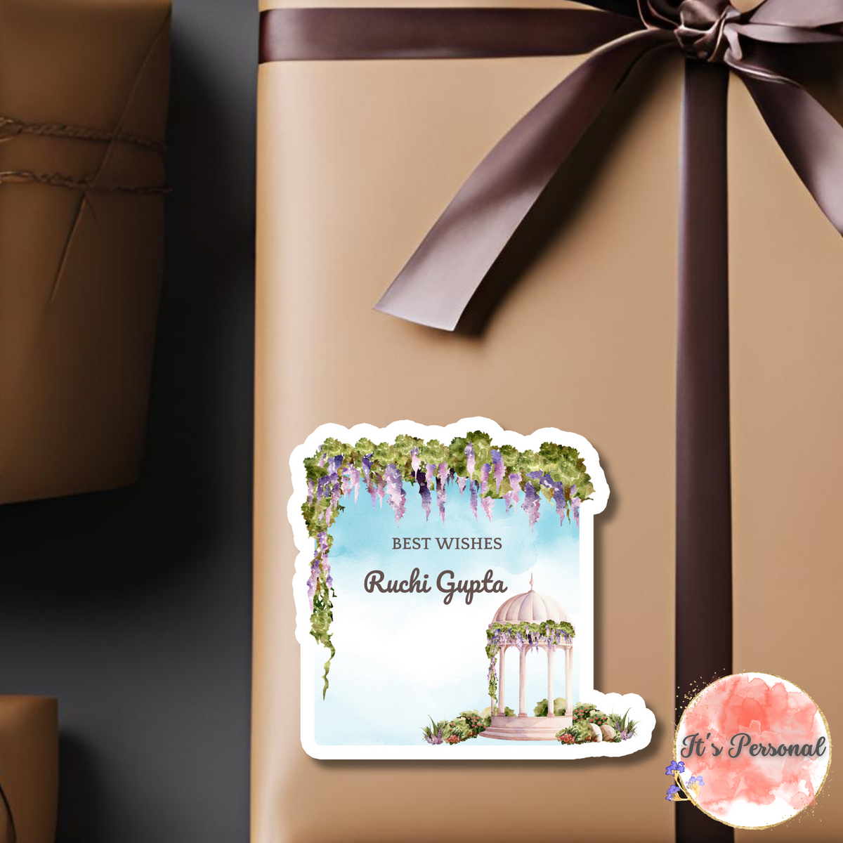 Custom Temple Tags FLORAL TEMPLE - PREMIUM GIFT TAGS (Pack of 20) – It's Personal
