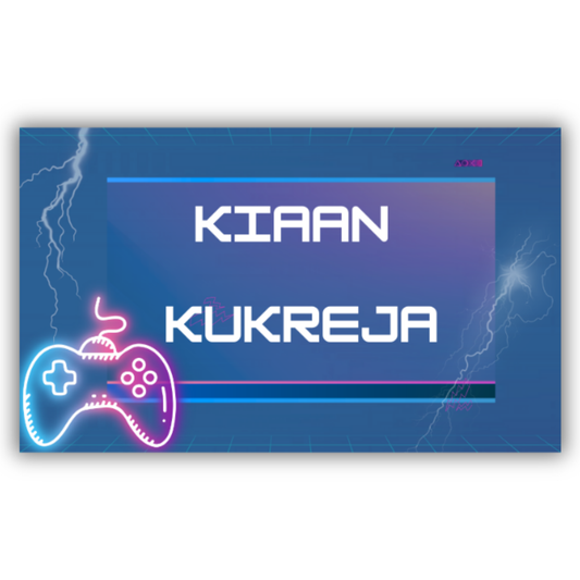 VIDEO GAMER - WATERPROOF LABELS (Pack of 20)