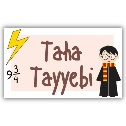 WIZARD - WATERPROOF LABELS (Pack of 20)
