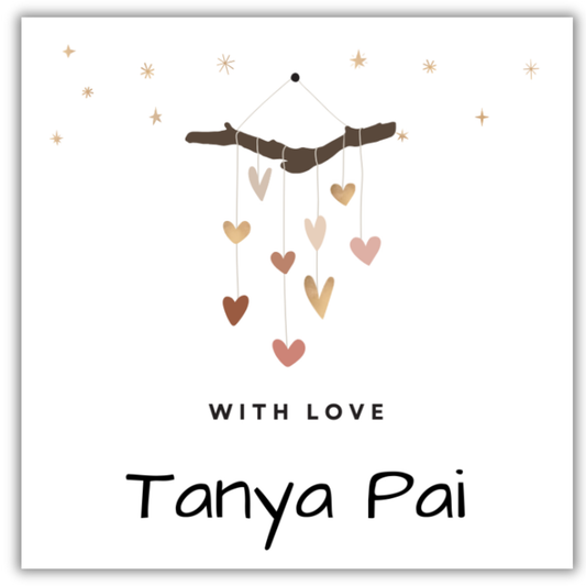 HANGING HEARTS - GIFT TAGS (Pack of 30)