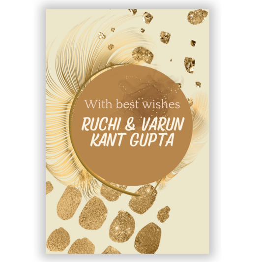 GOLDEN BEAUTY - GIFT TAGS (Pack of 30)