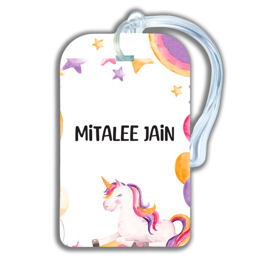 UNICORN CELEBRATION - LUGGAGE TAG