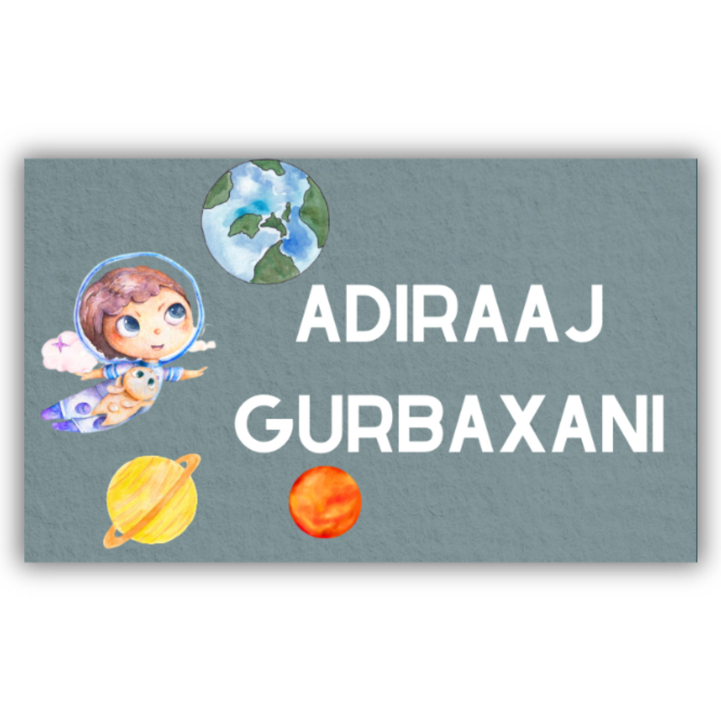 SPACE IN DREAM - WATERPROOF LABELS (Pack of 20)