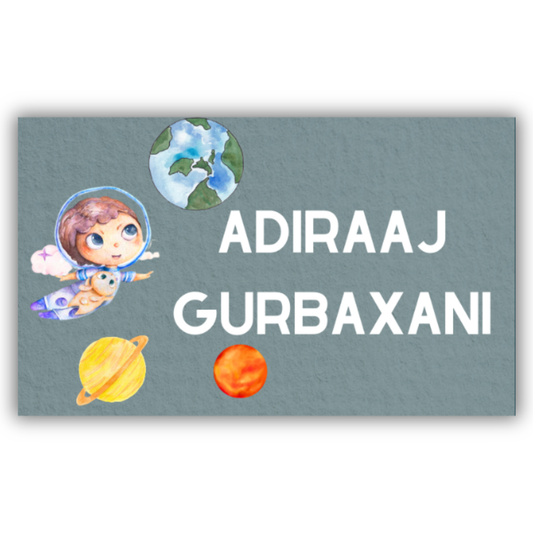 SPACE IN DREAM - WATERPROOF LABELS (Pack of 20)