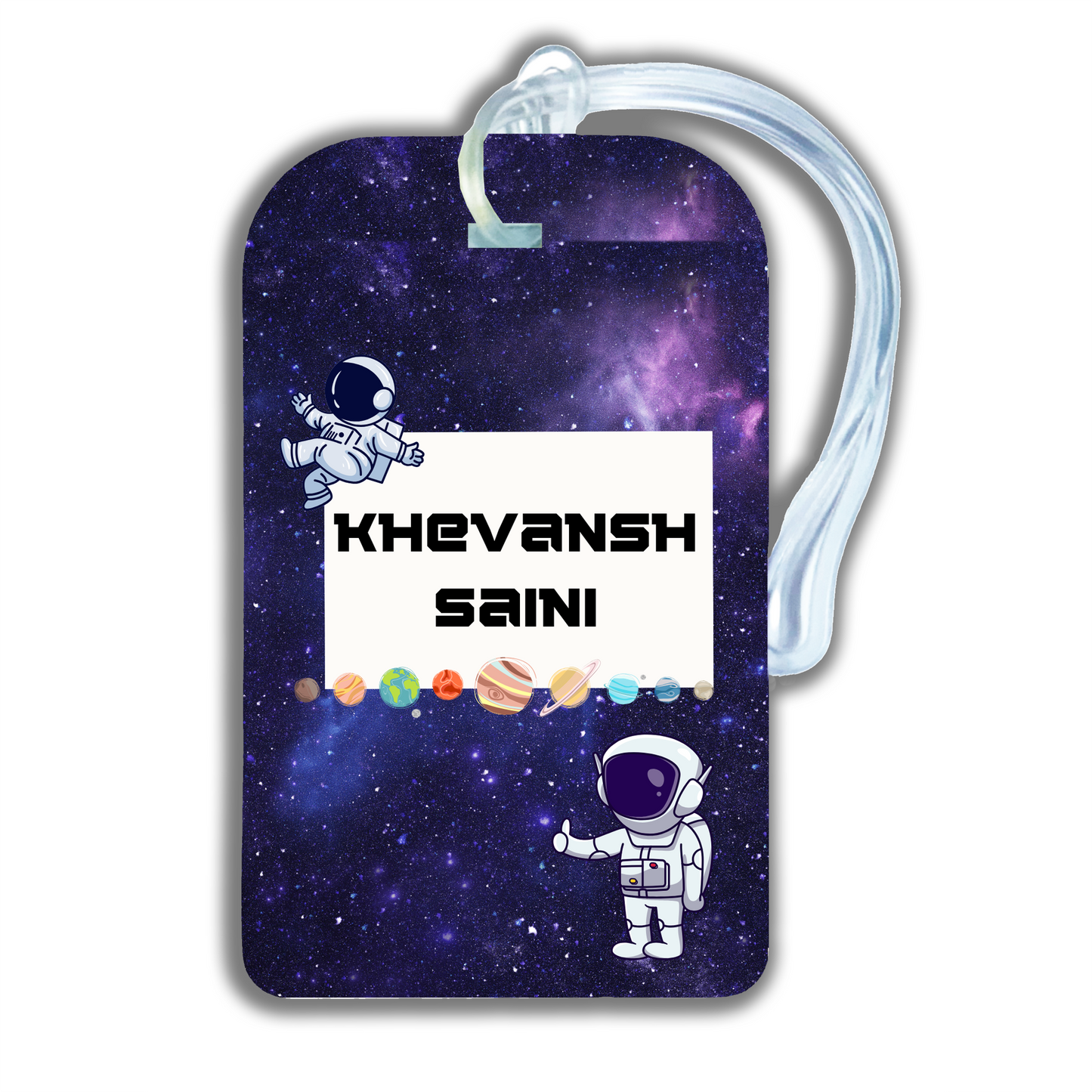 ASTRONAUT'S WORLD - LUGGAGE TAG