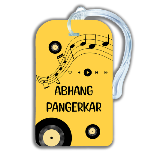 MUSIC LOVE - LUGGAGE TAG