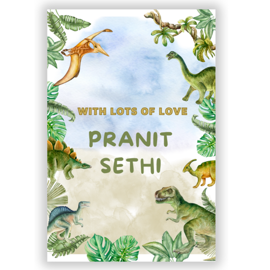 DINOSAUR PARTY - GIFT TAGS (Pack of 30)