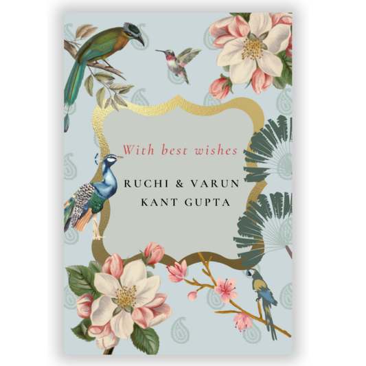 INDIAN PEACOCK - GIFT TAGS (Pack of 30)
